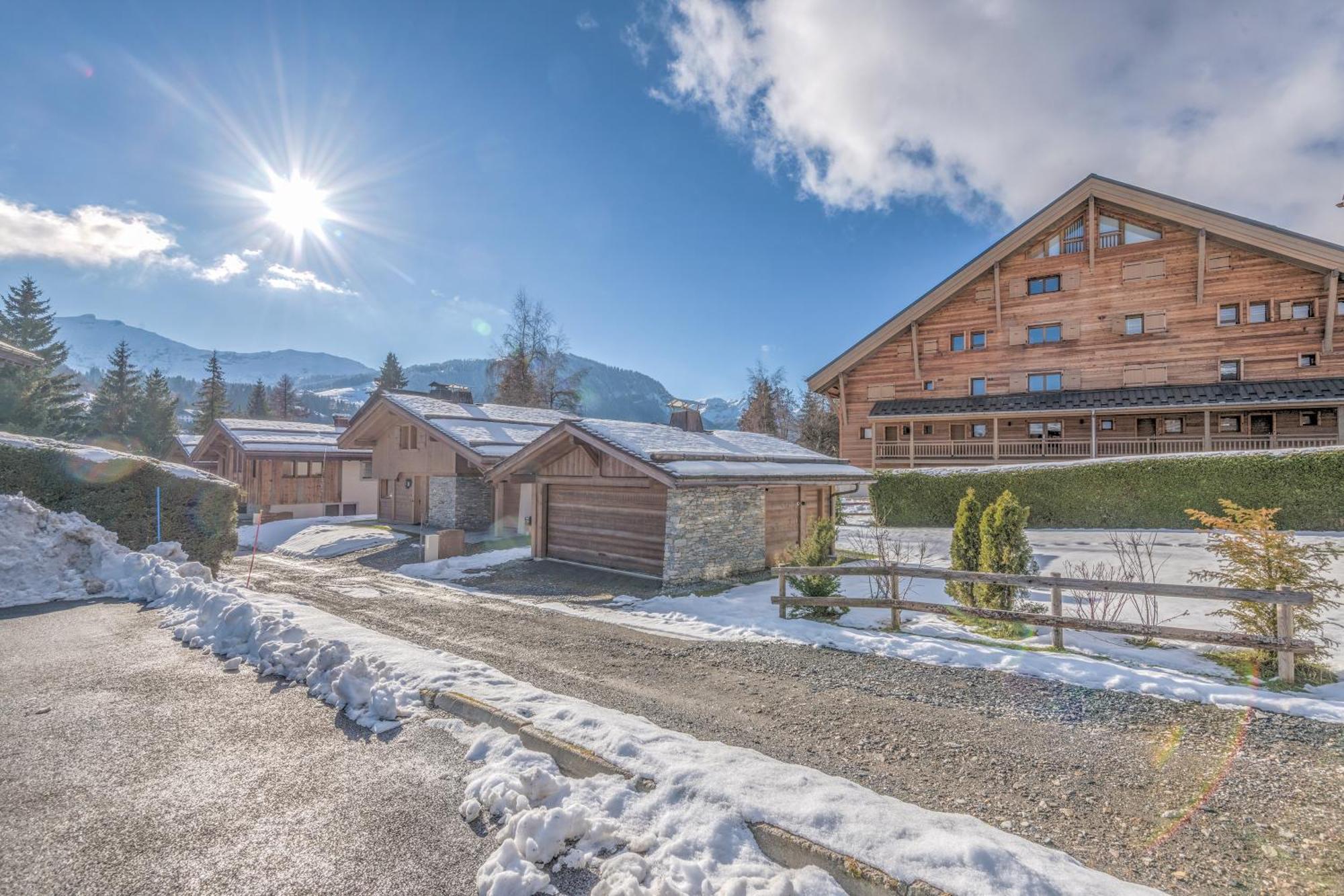 Arboreve - Station De Ski A Pied Vue Montagne Megève Esterno foto