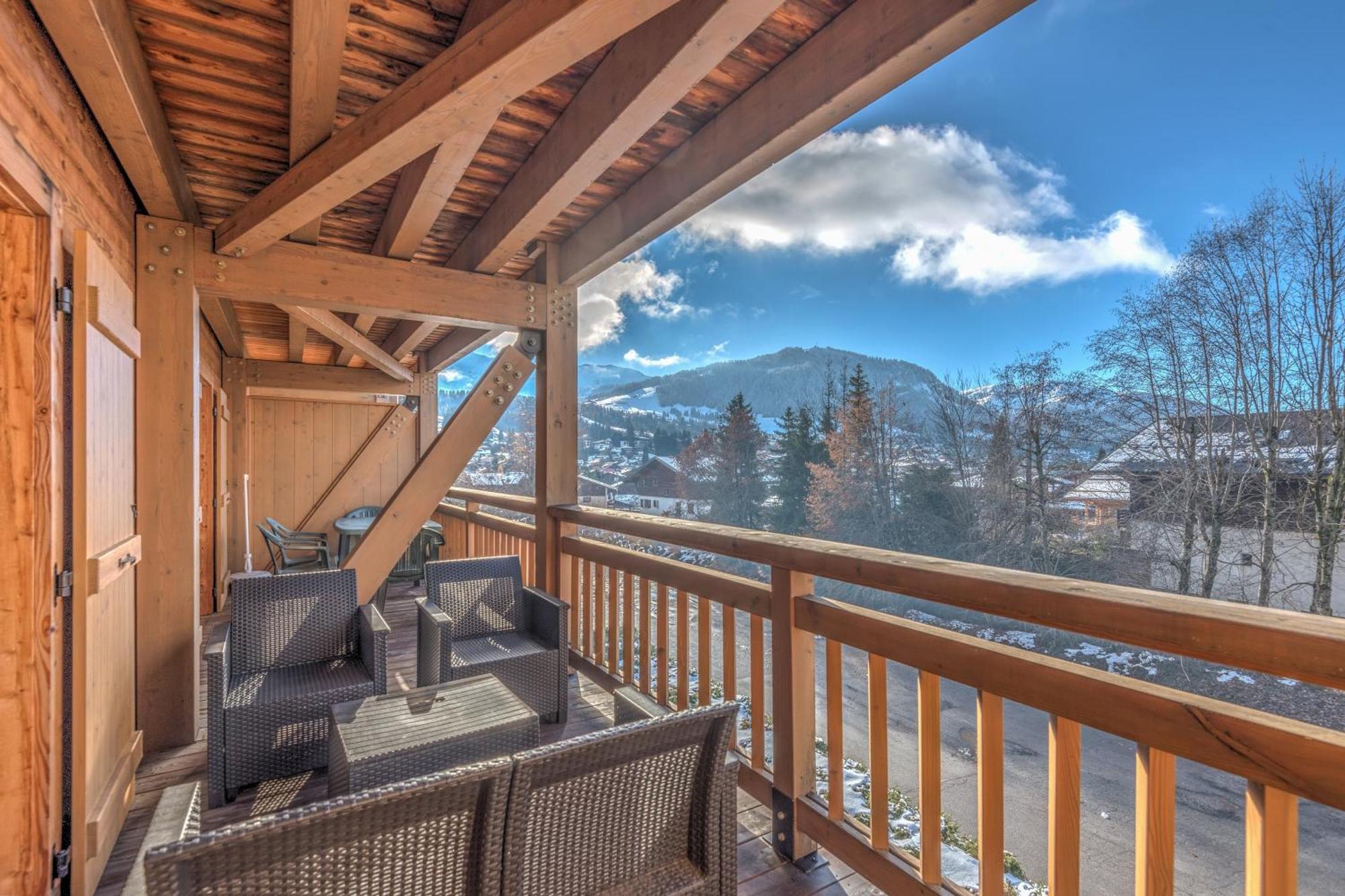 Arboreve - Station De Ski A Pied Vue Montagne Megève Esterno foto